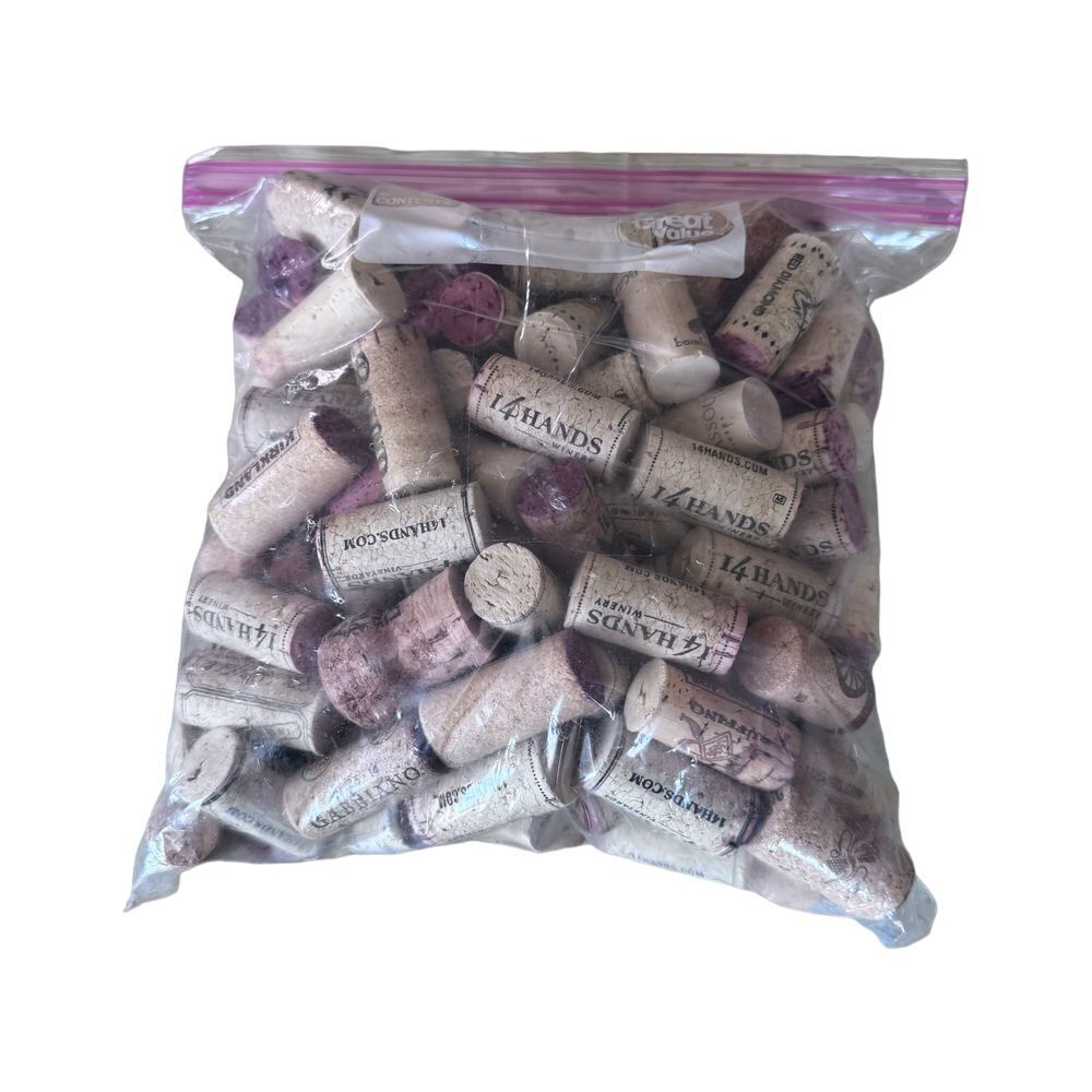 Assorted Wine Corks‎ Collection for Crafts and Decor - 1.5 lbs
